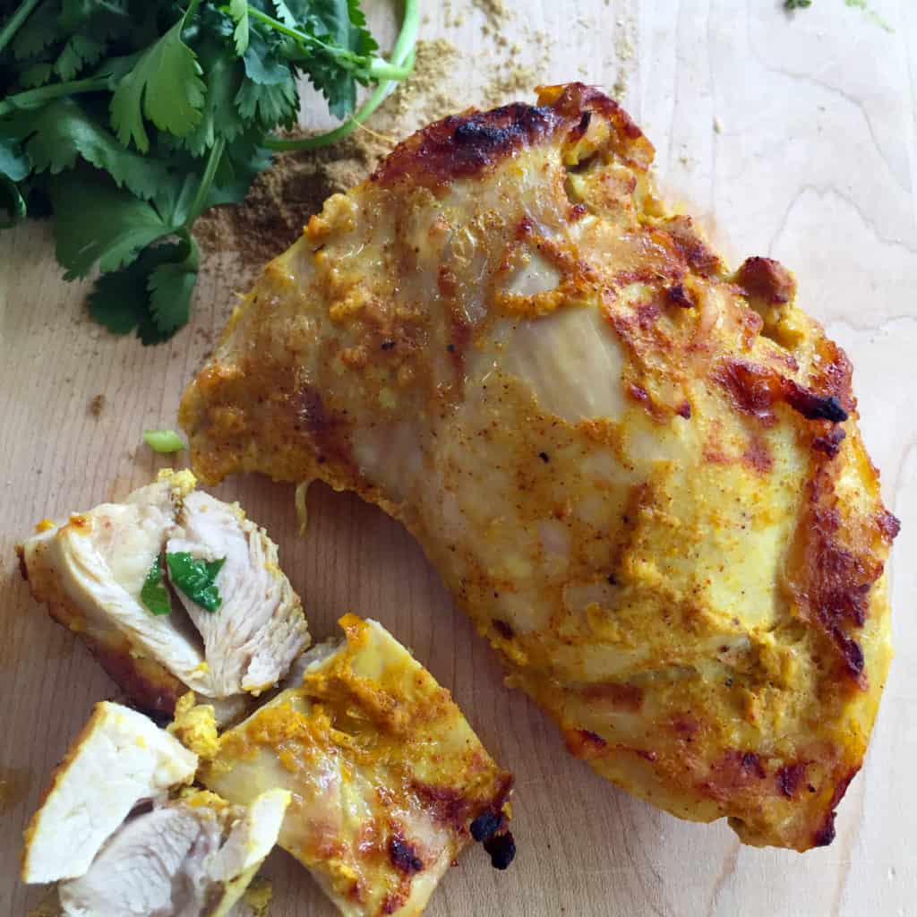 The Toss of a Lemon Menu - Tandoori Chicken