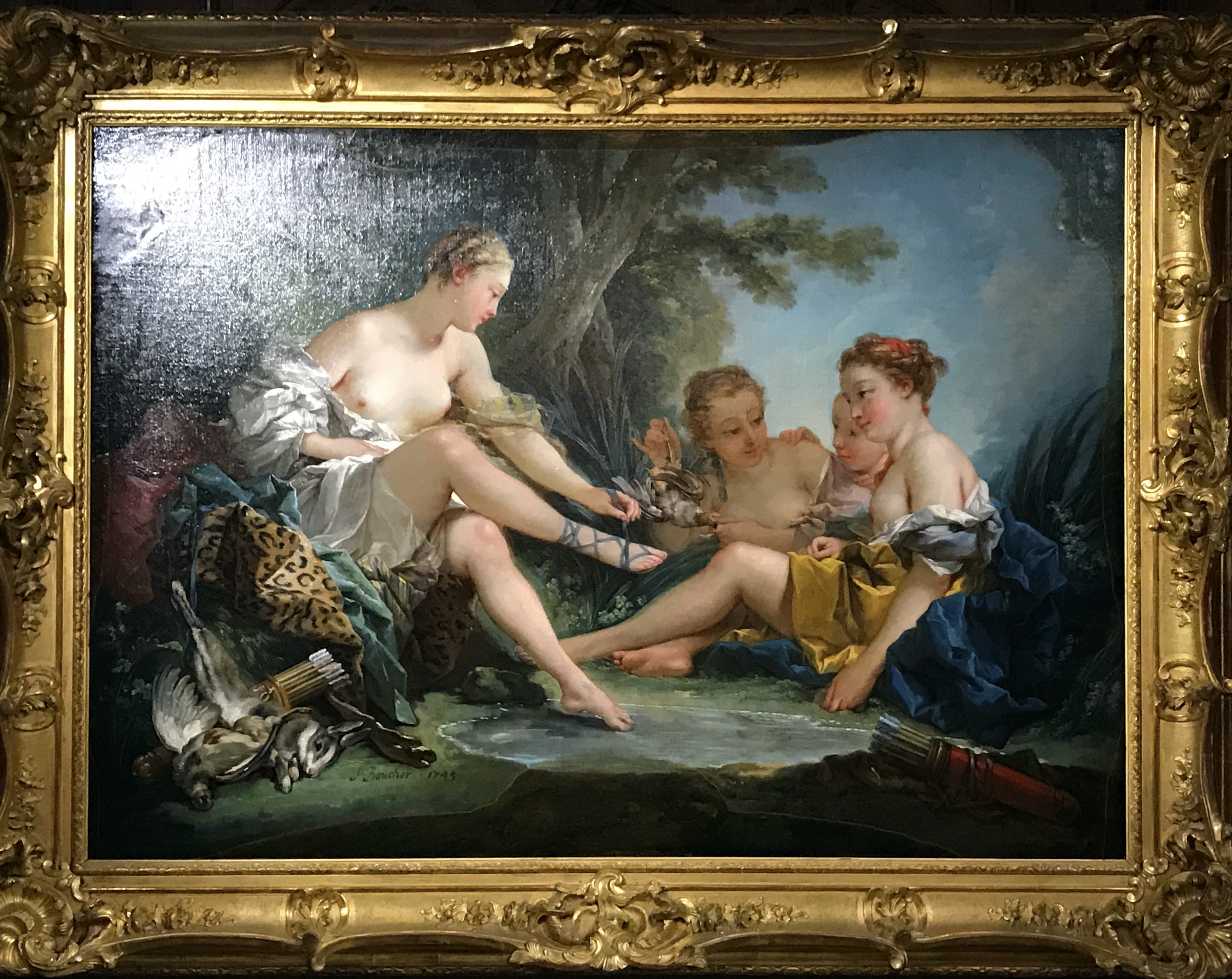 Artwork at Musée Cognacq-Jay, Marais Paris