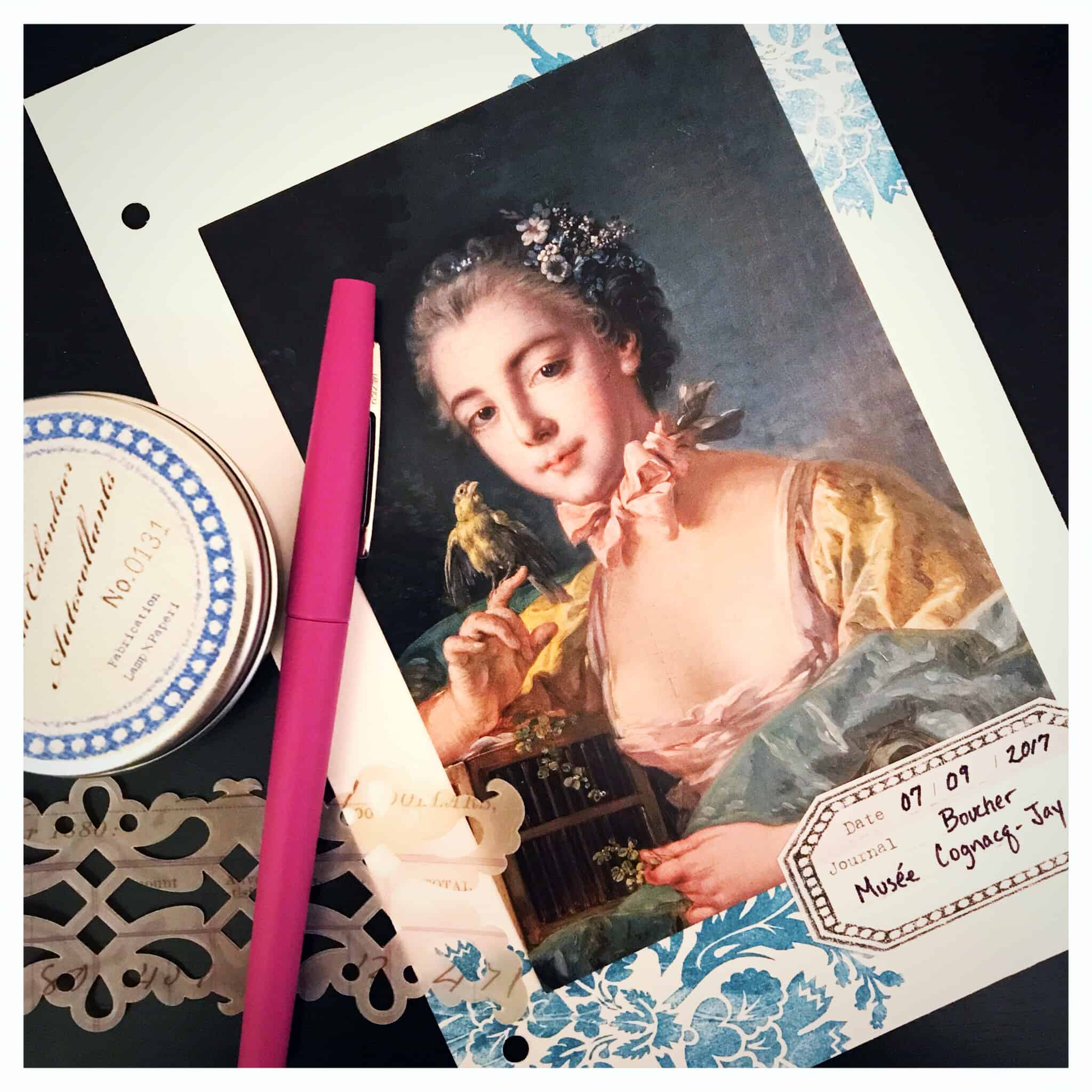 Travel journal entry for the Marais, Paris