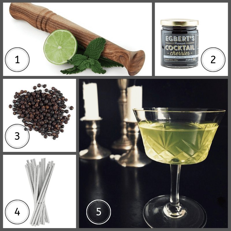 festive holiday cocktail supplies